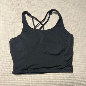 Women's Black Athletic Tank